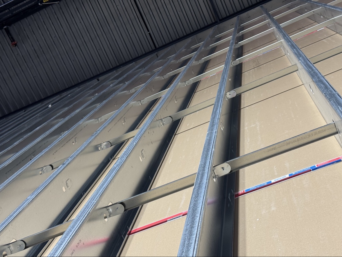 Steel stud wall framing