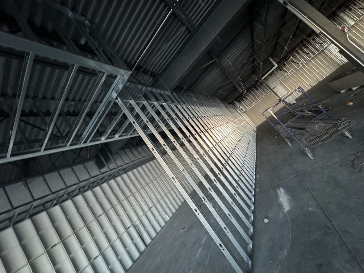 Steel wall and ceiling framing